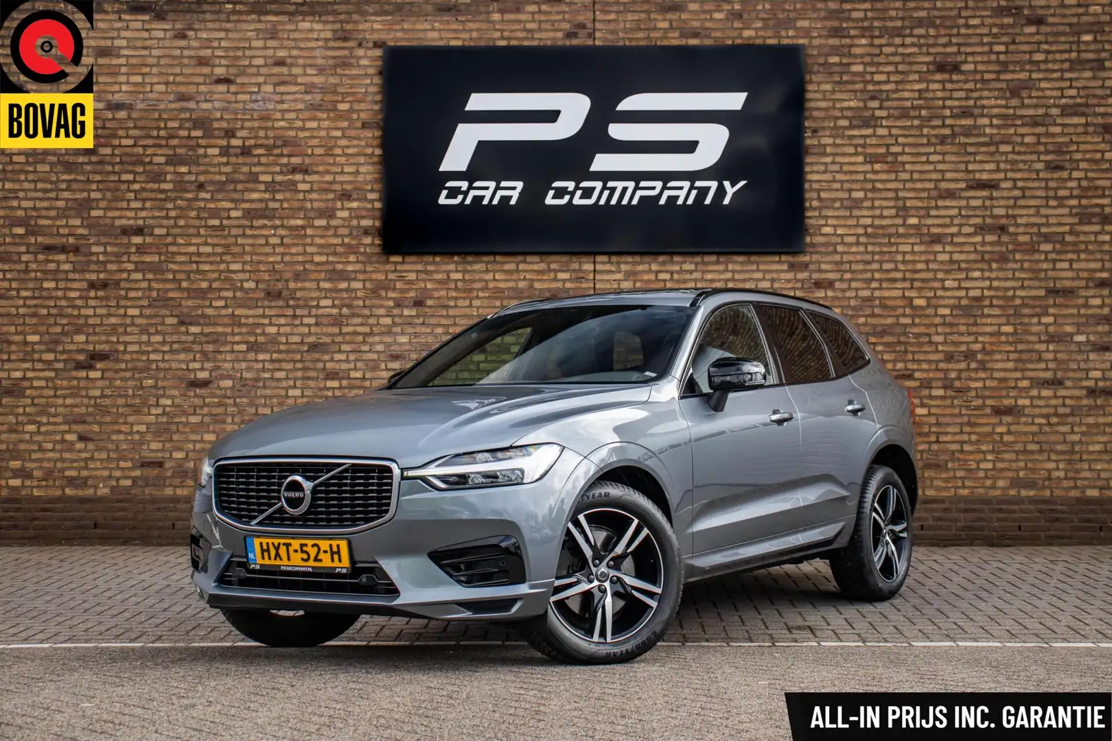 Volvo XC60 2.0 T6 AWD R-Design, Half Leder, Pano, Adaptive Gris - 1