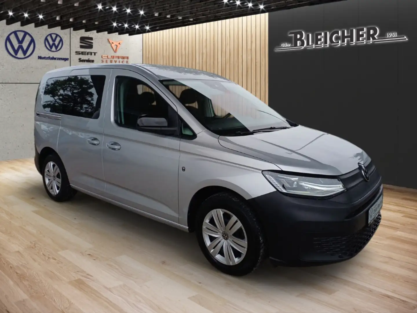 Volkswagen Caddy 2.0 TDI  Navi+Rückfahrkamera+AHK+Trenngitter Argent - 2