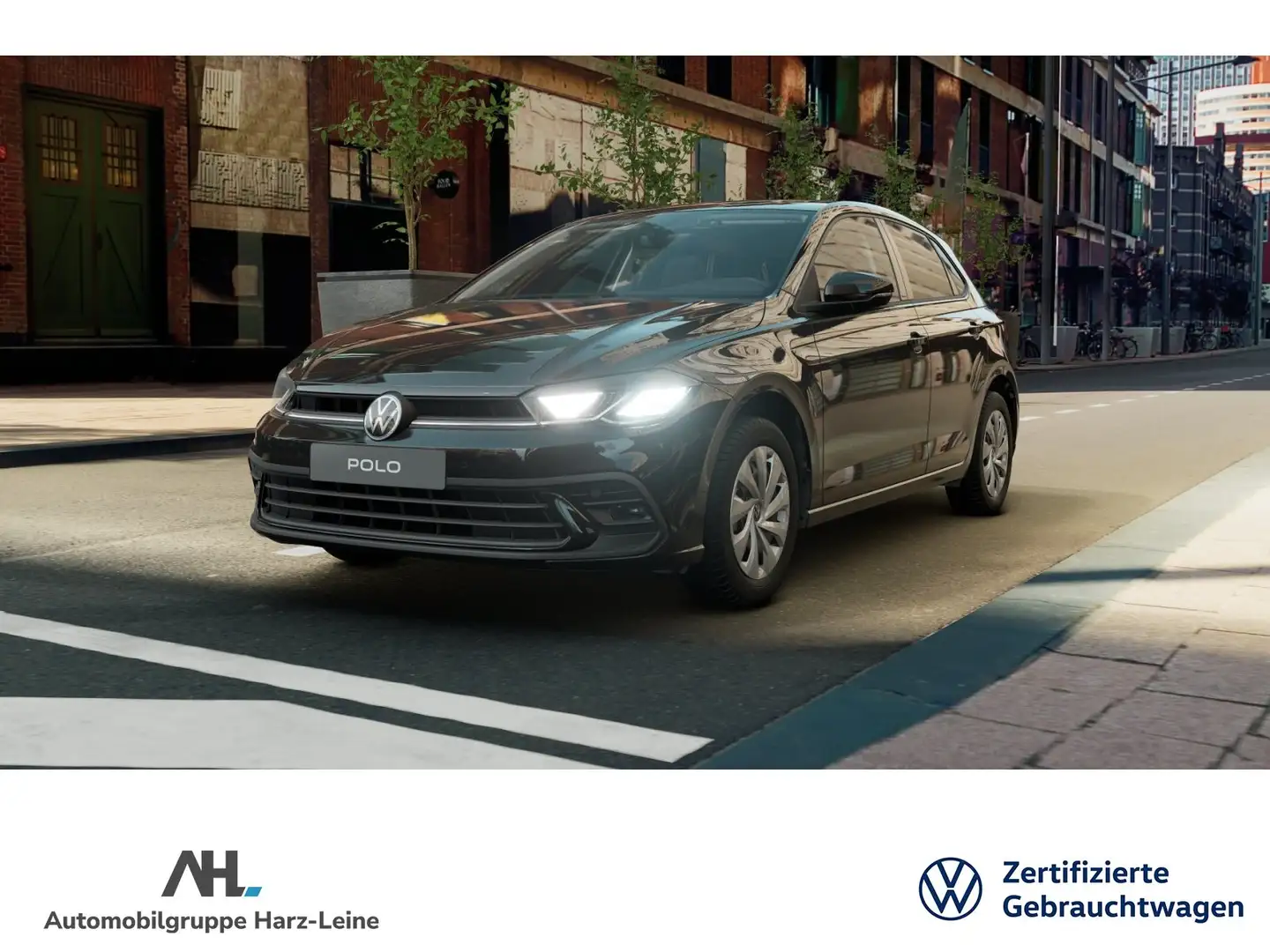 Volkswagen Polo LIFE+LED+EINPARKHILFE+KLIMA+SITZHEIZUNG+APP CONNEC Schwarz - 1