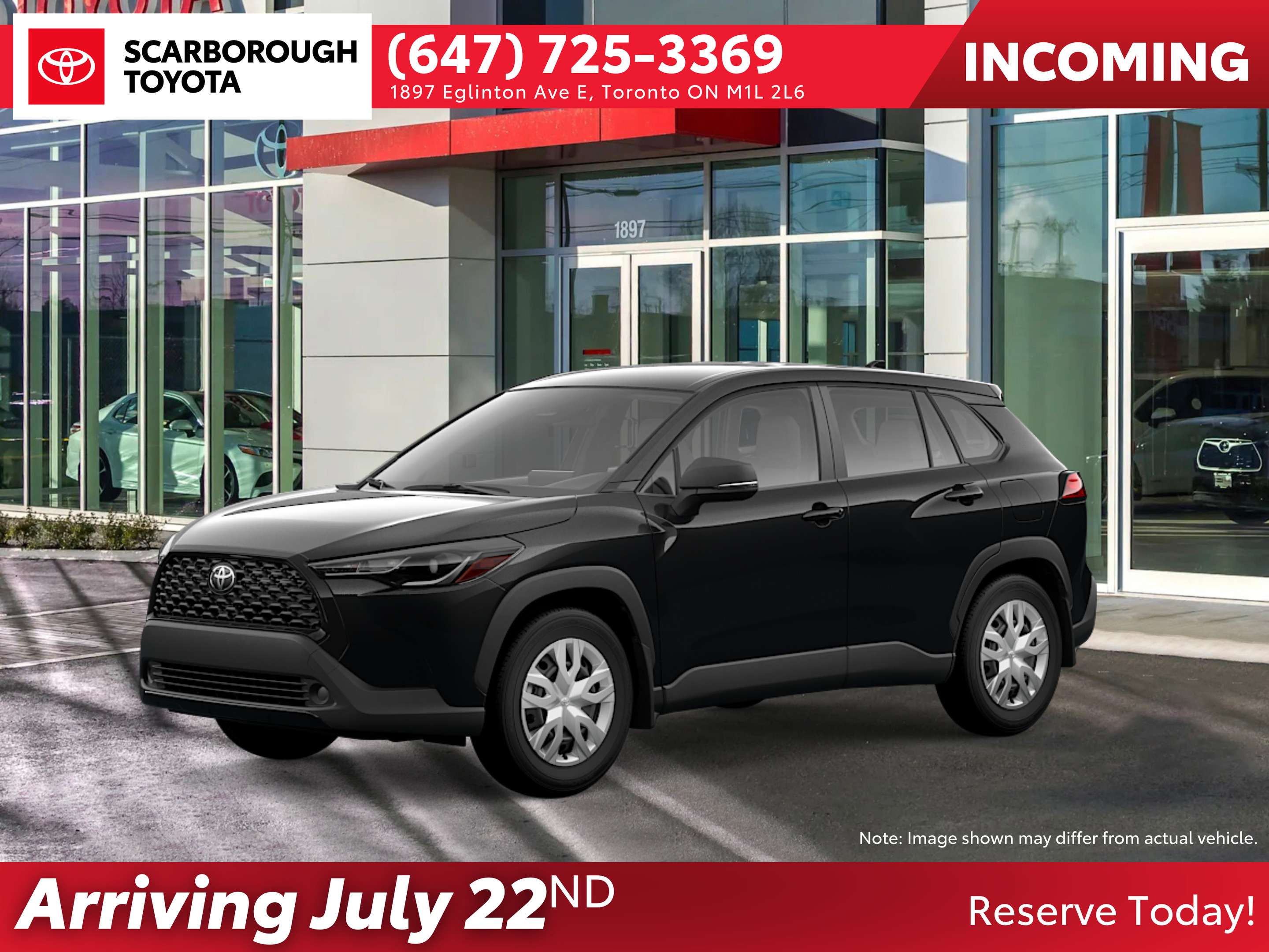 Black 2026 Toyota Corolla Cross Automatic
