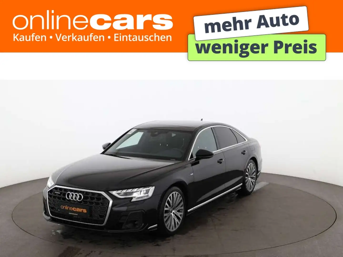 Audi A8 60 TFSI e quattro S-Line Aut MATRIX LUFT SKY Schwarz - 1