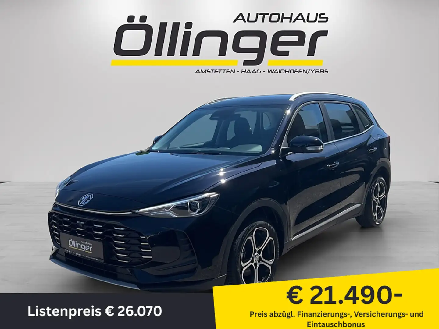 MG ZS 1.5 Hybrid+ Comfort + Metallic! Schwarz - 1
