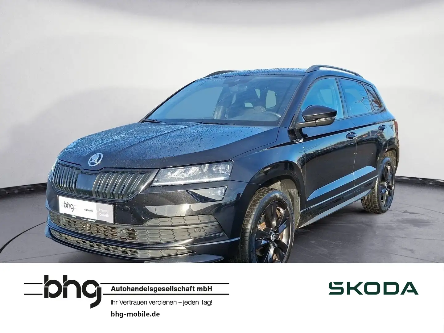 Skoda Karoq 1.5 TSI Sportline ACC Virtual Canton Kamer Schwarz - 1