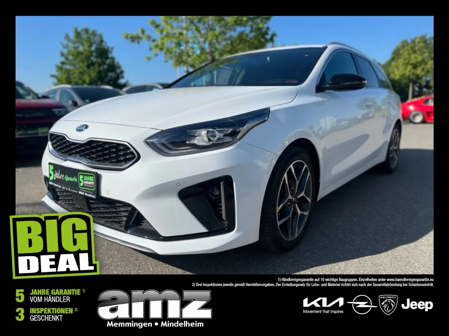 Kia Ceed SW / cee'd SW Ceed Sportswagon 1.4 T-GDI GT Line Navi FLA LM Bianco - 1