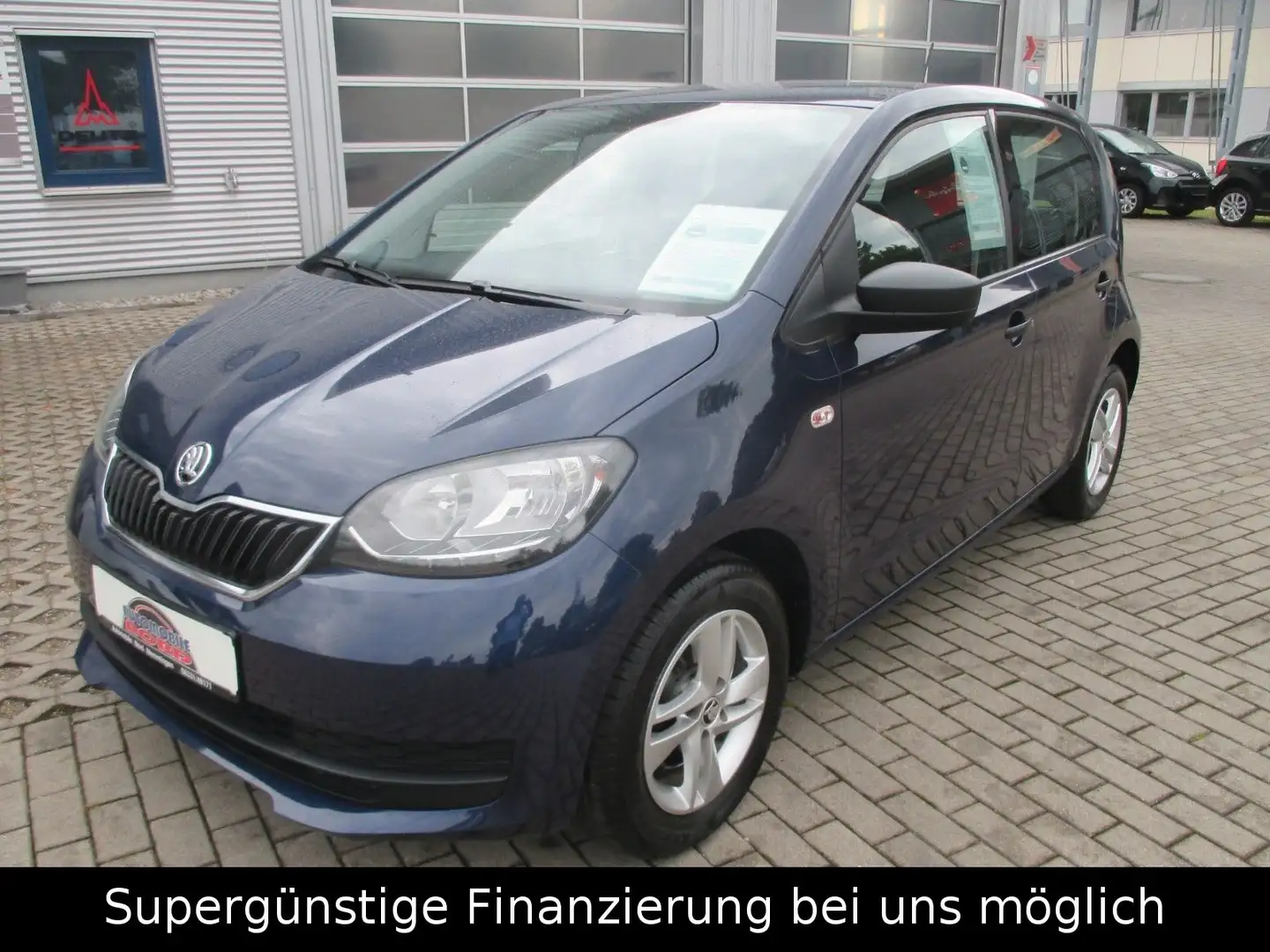 Skoda Citigo Cool Edition,5-TÜRIG,GARANTIE,KLIMA Bleu - 1