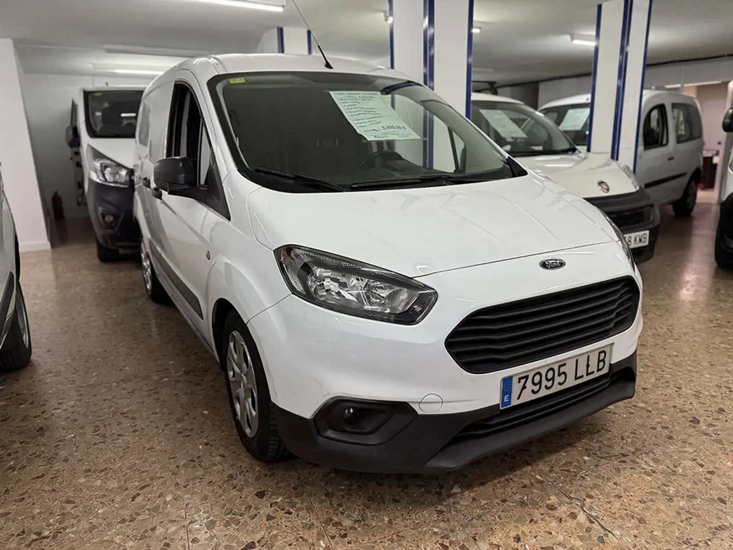 Ford Transit Courier Van 1.5TDCi Trend 75 Blanc - 1