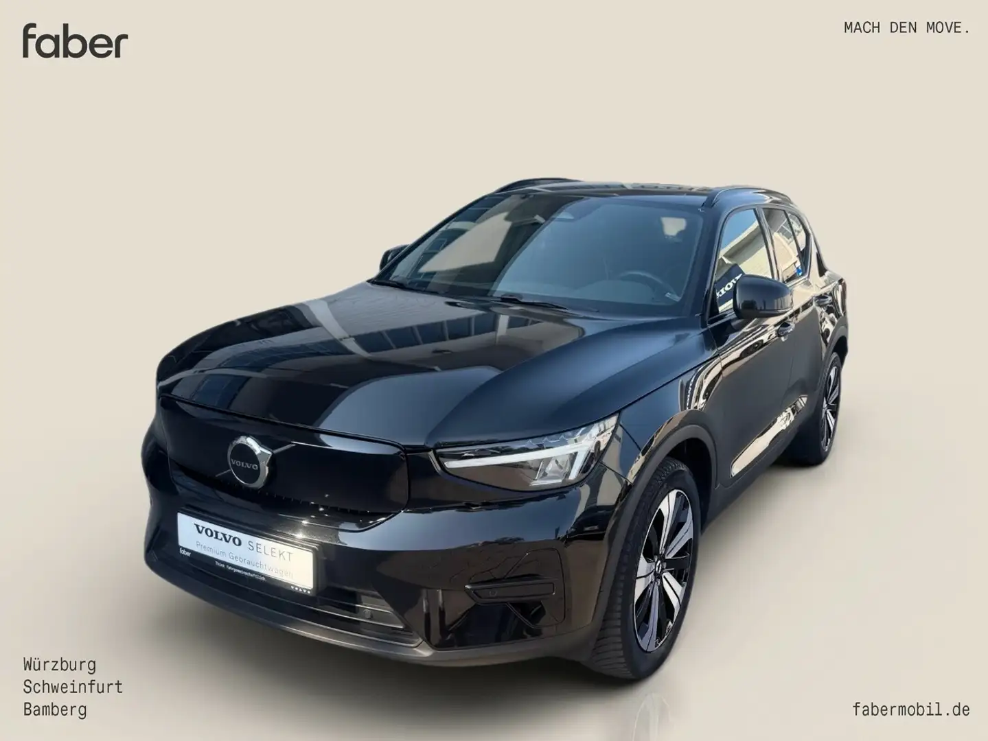 Volvo EX40 Plus Recharge Pure Electric 2WD Negru - 1
