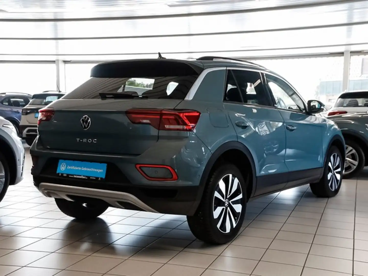 Volkswagen T-Roc 1.0TSi Move ACC LED NaviMedia R-Kamera Blau - 2