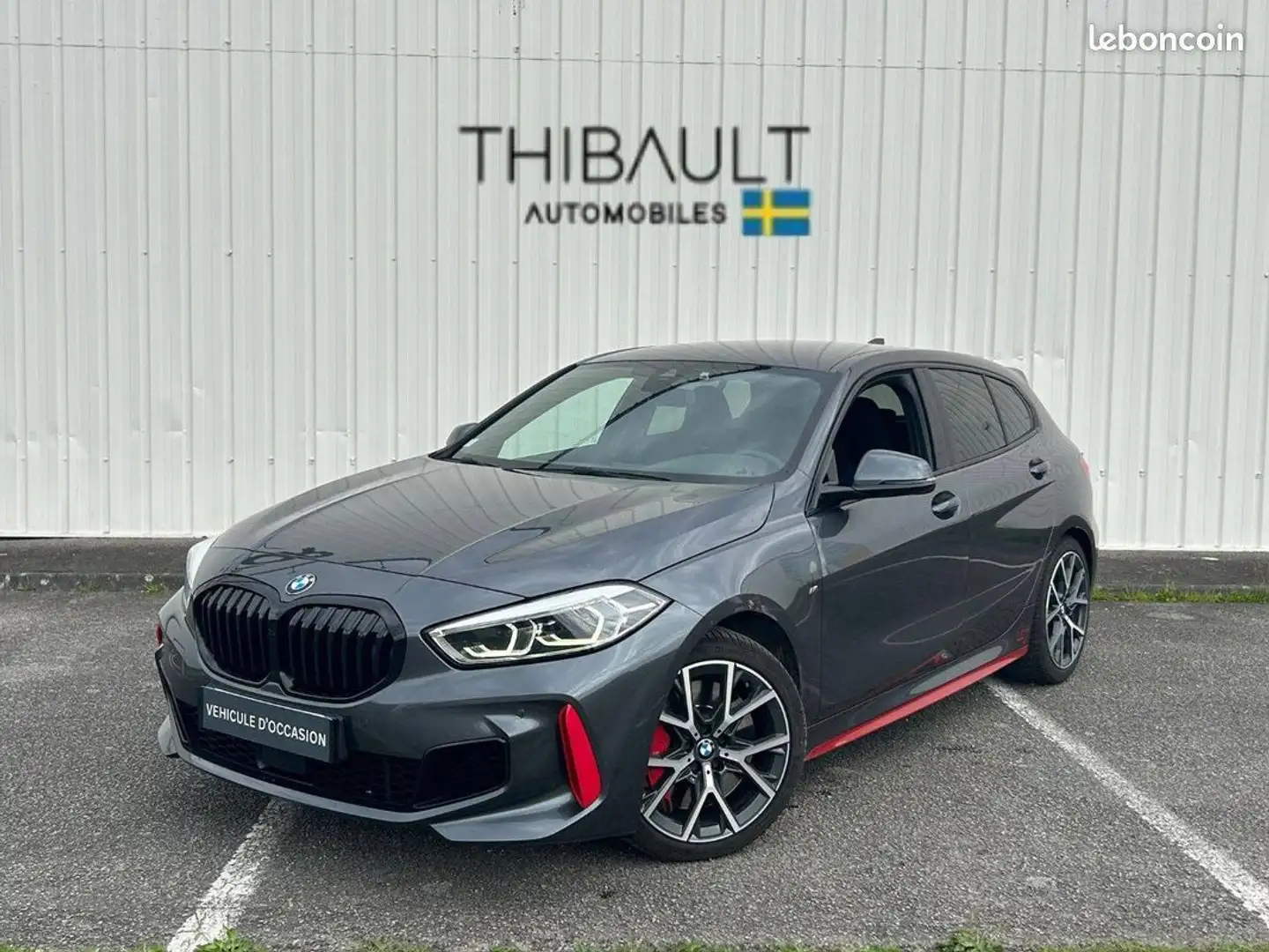 BMW 128 128ti 265 ch BVA8 Gris - 1