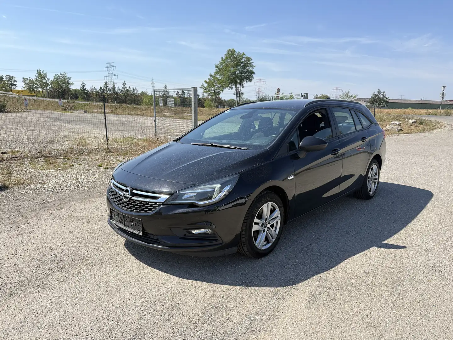 Opel Astra 1.6 Motor Kombi Schwarz - 2