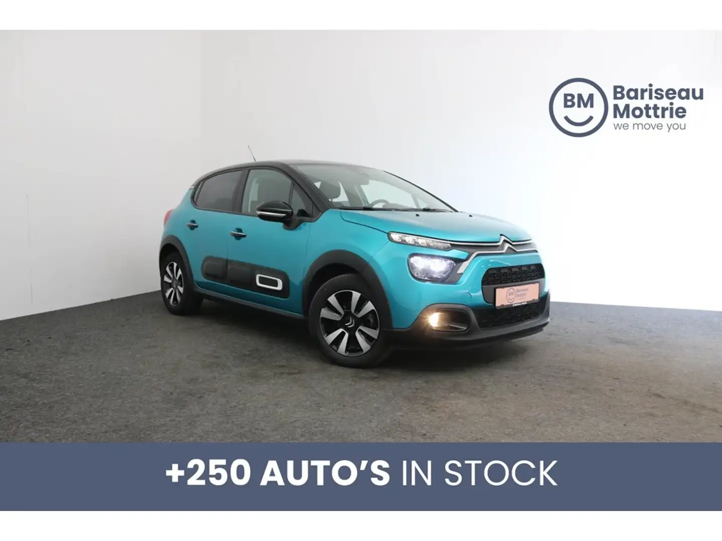 Citroen C3 SHINE AUTOMAAT *DAB*KLIMAATREGELING*CARPLAY*SENSOR Bleu - 1