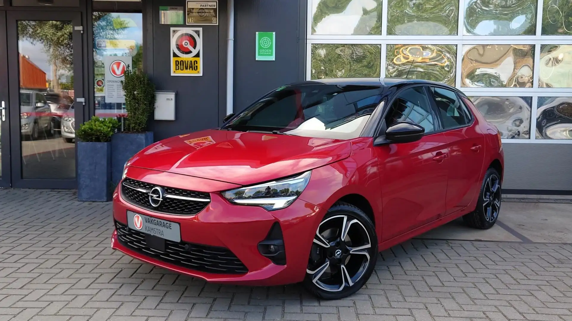 Opel Corsa 1.2 GS Line AA+ACP/PDC+Cam/WInterpak./DigiDash Rood - 2