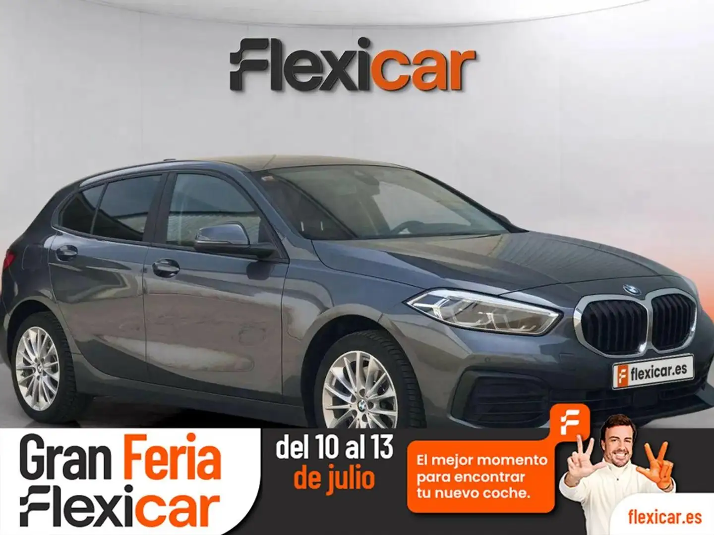 BMW 120 120d Gris - 1