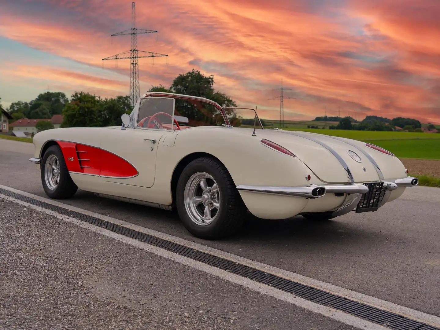 Corvette C1 Weiß - 1