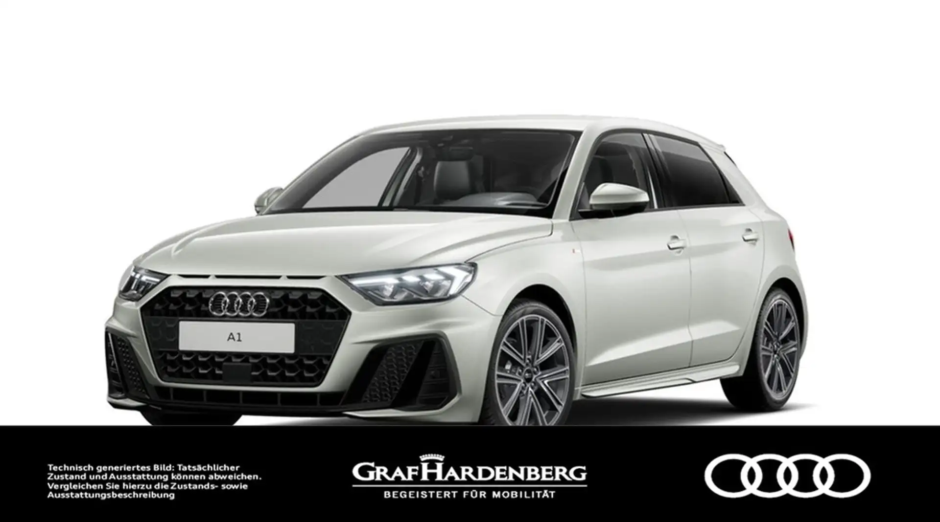 Audi A1 Sportback 25 TFSI S line Virt.Cockpit LED ACC Silber - 1