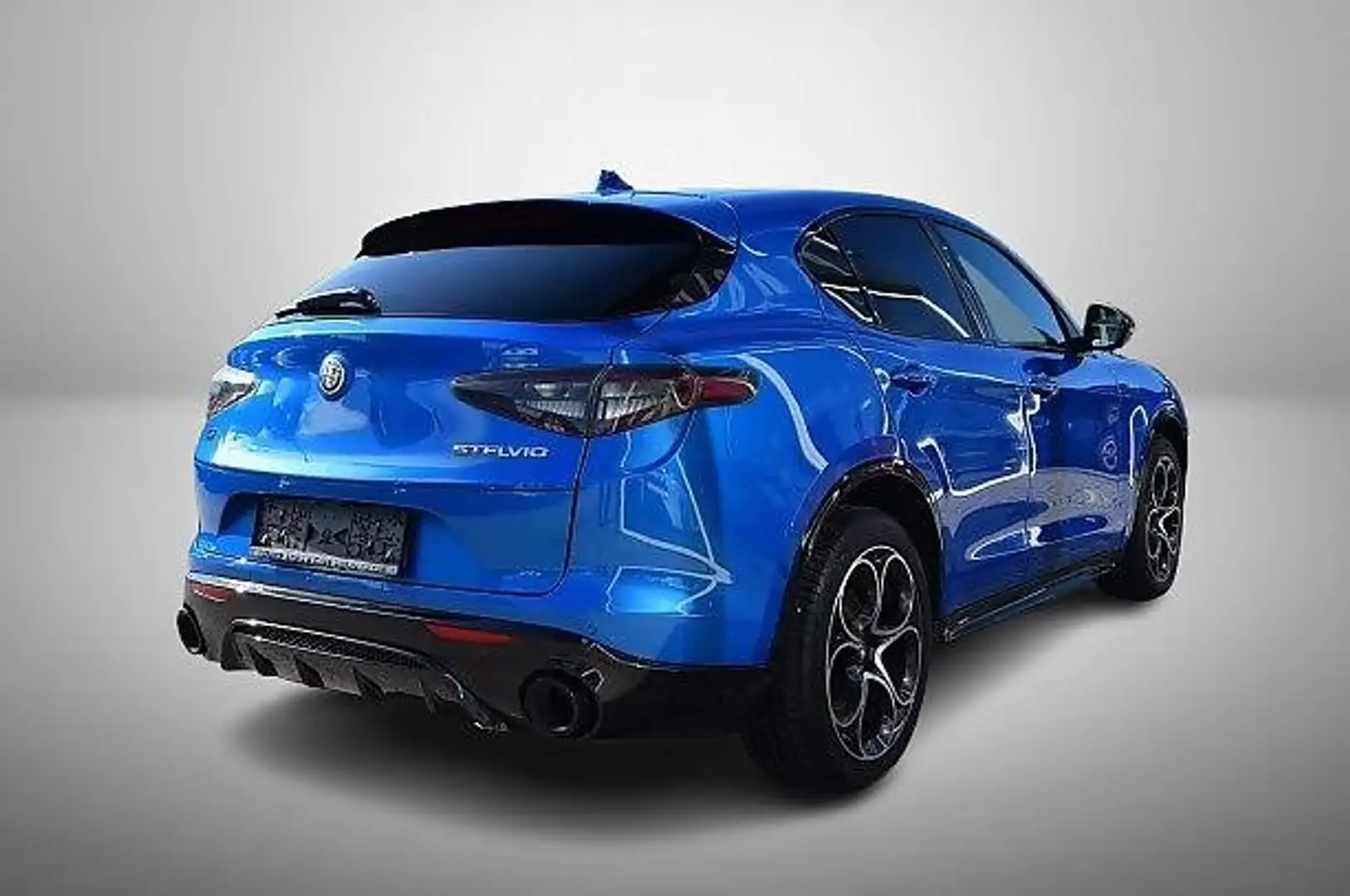 Alfa Romeo Stelvio 2.0 Turbo 16V Veloce Q4 Kamera/ACC Blau - 2
