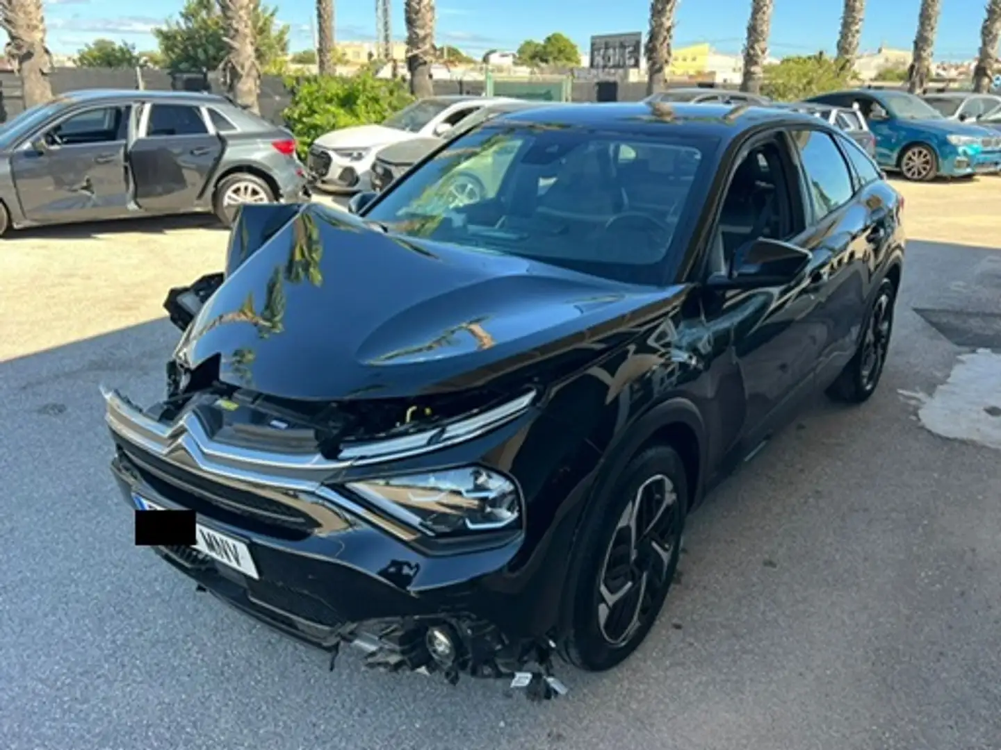 Citroen C4 Pequeño Manual de 5 Puertas Negro - 2