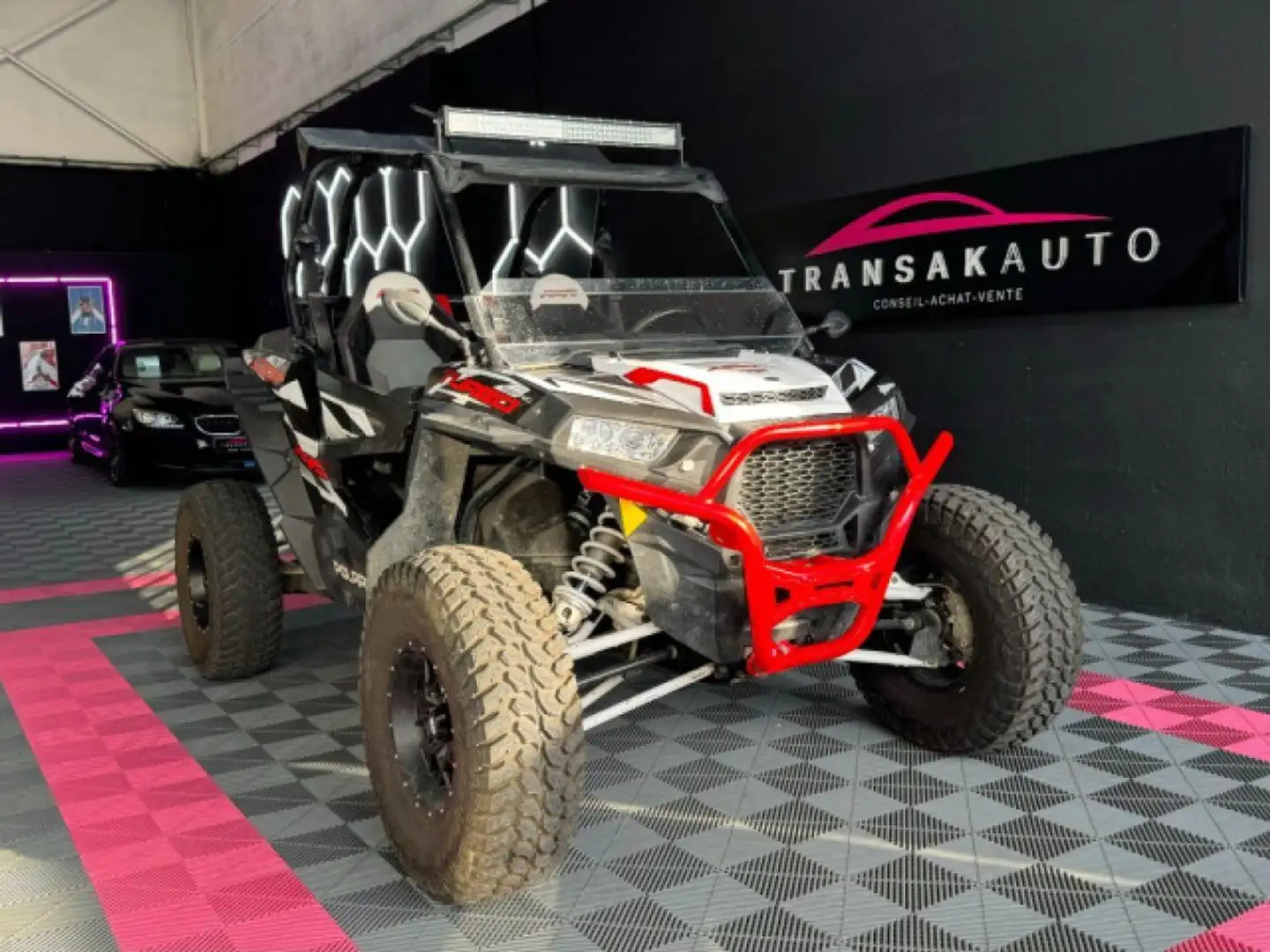 Polaris RZR XP 1000 TURBO 144 ch SUIVI ~ FOX ~ Barre LED Grey - 1