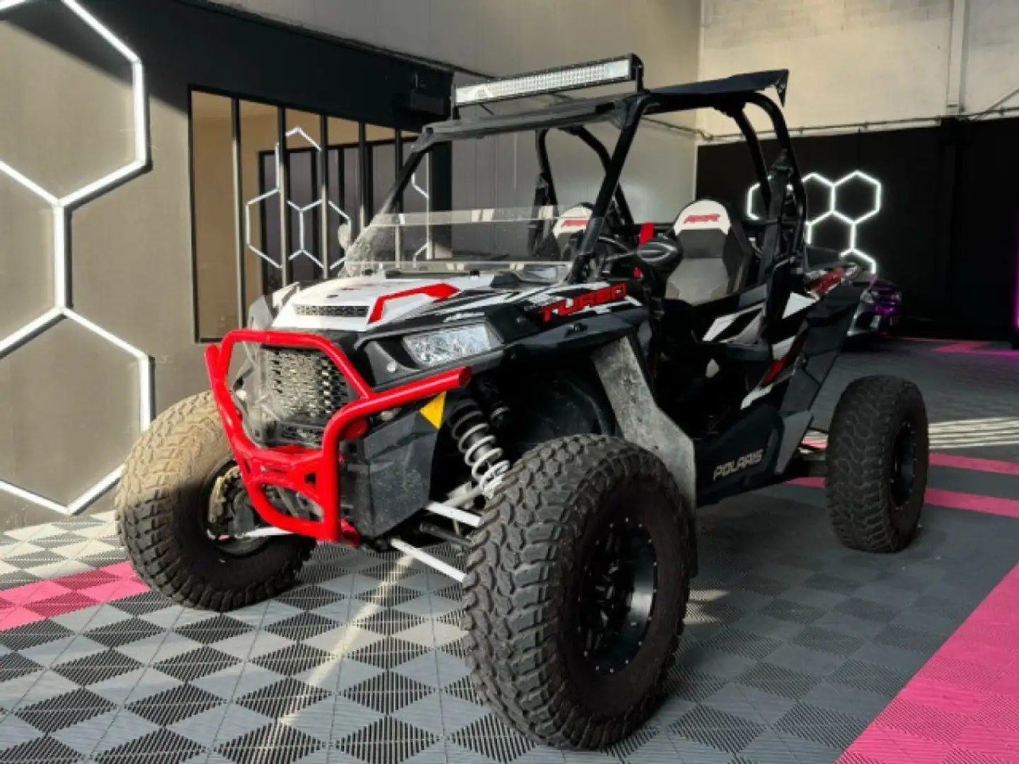 Polaris RZR XP 1000 TURBO 144 ch SUIVI ~ FOX ~ Barre LED Grau - 2