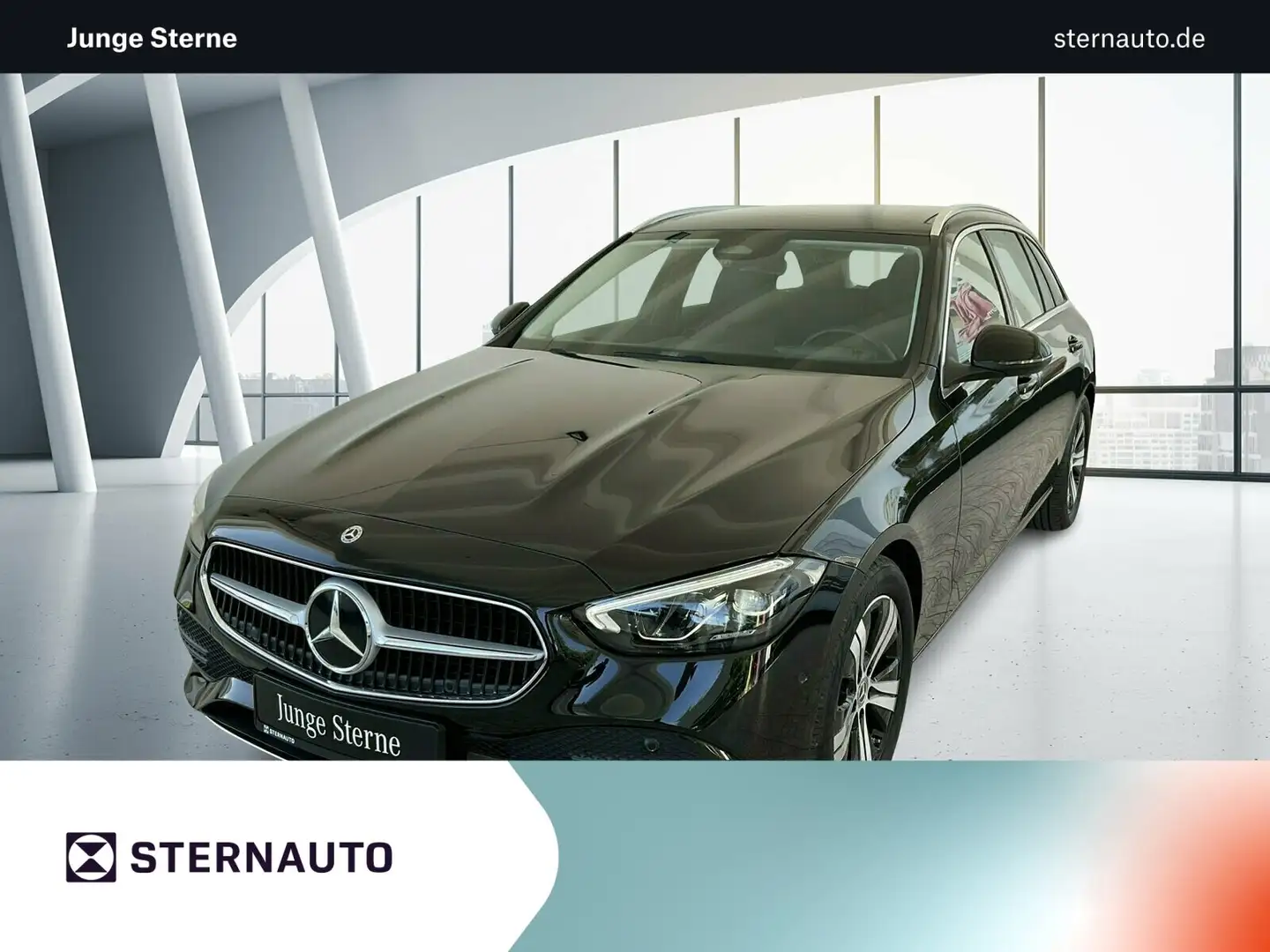 Mercedes-Benz C 300 C 300 T AVANTGARDE/Pano.-Dach/Kamera/Totwinkel Noir - 1