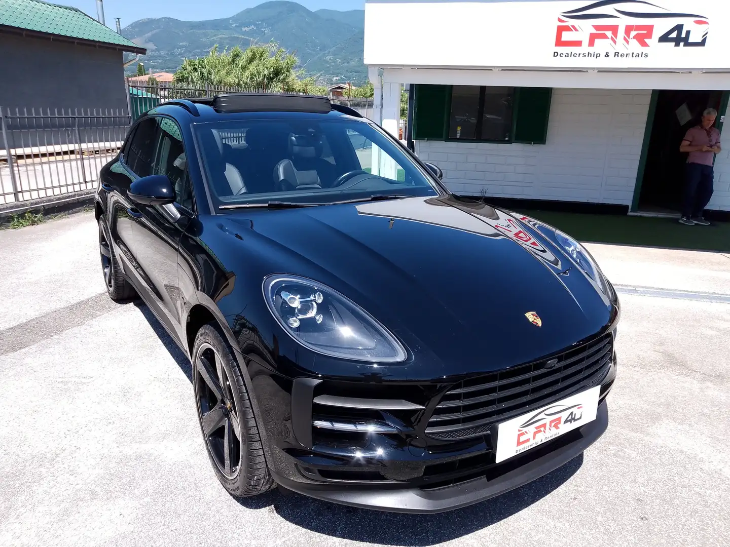 Porsche Macan 2.0 245cv MATRIX-PASM-TETTO Nero - 2