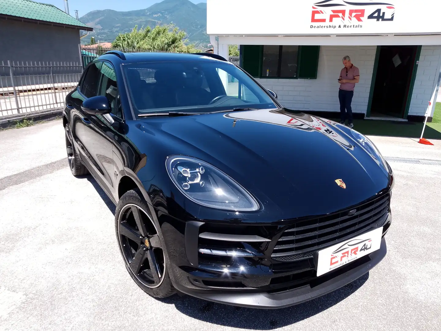 Porsche Macan 2.0 245cv MATRIX-PASM-TETTO Nero - 1