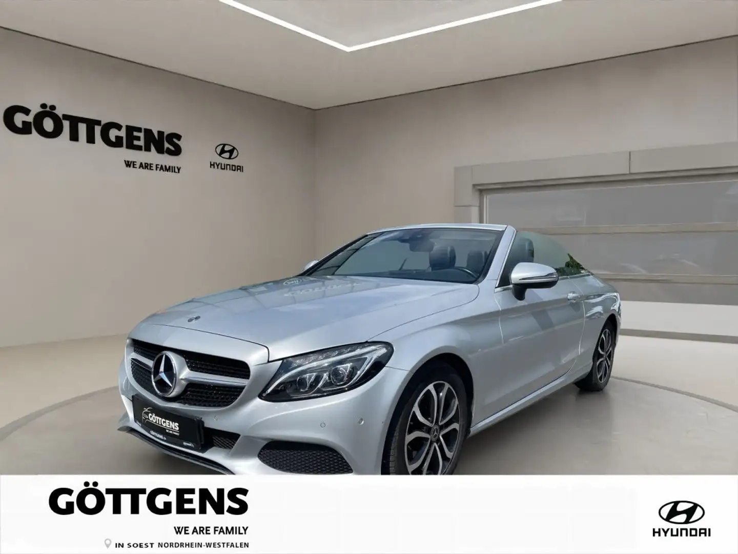Mercedes-Benz C 250 d Cabrio NAVI LED AIRSCARF KAMERA LM SITZH Серебристый - 1