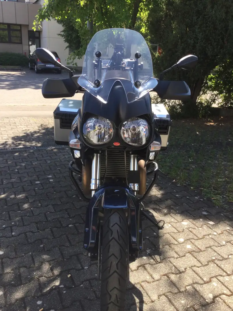 Moto Guzzi Stelvio 1200 Mit db Killer Blau - 2