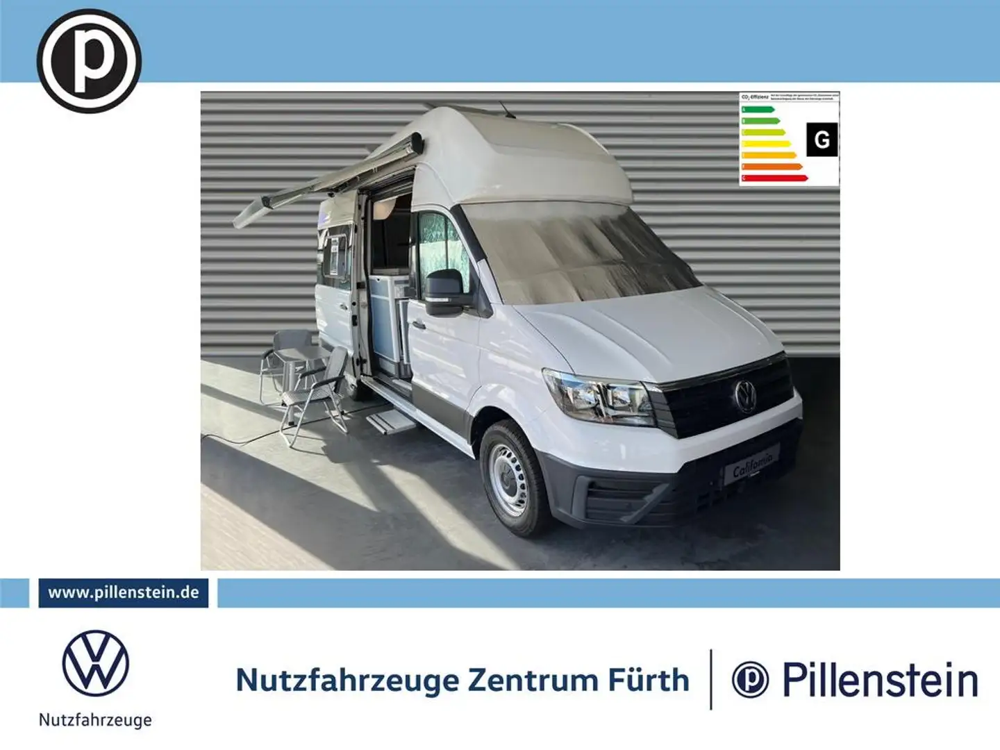 Volkswagen Crafter Grand California 600 inkl Campingzubehör Blanc - 1