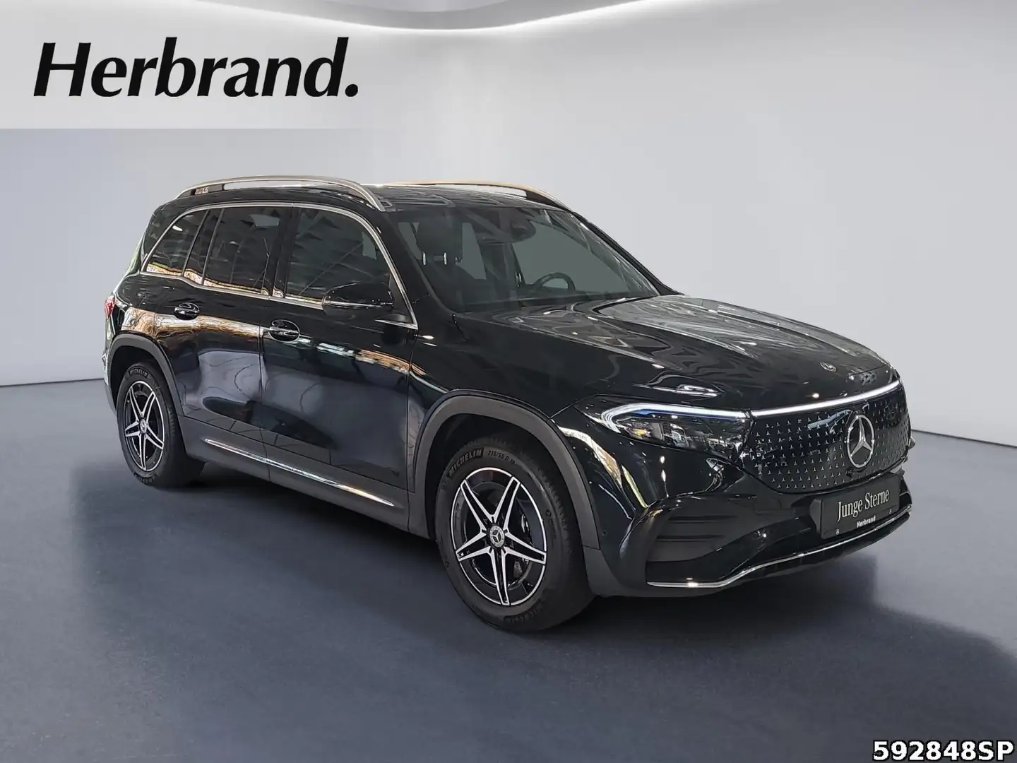 Mercedes-Benz EQB 300 4M AMG Pano AHK Burmester 360° HUD LED Schwarz - 2