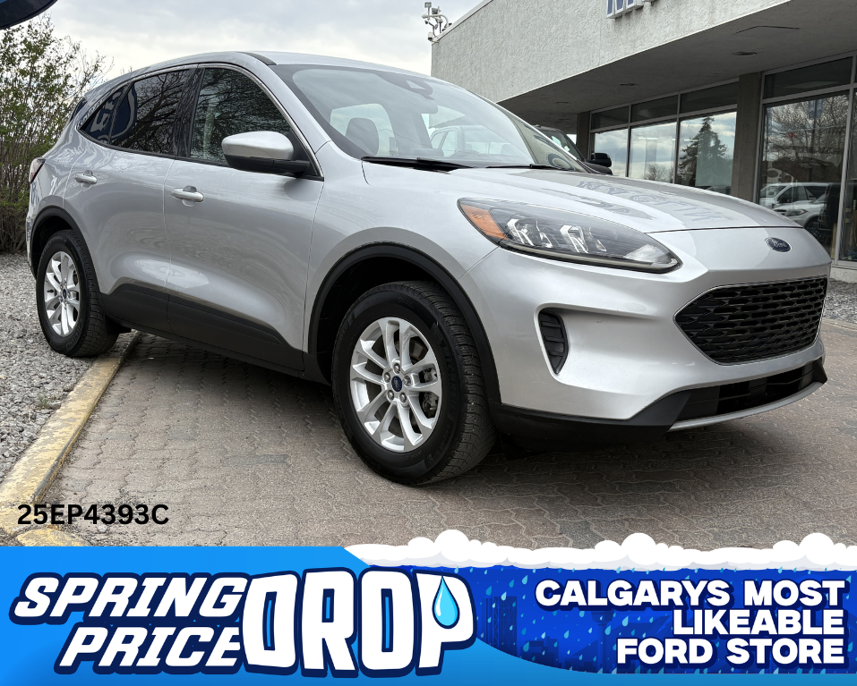 Silver 2020 Ford Escape SUV / Crossover All-Wheel Drive 8-Speed Automatic