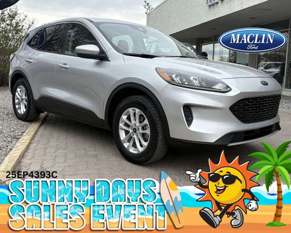 Silver 2020 Ford Escape SUV / Crossover All-Wheel Drive 8-Speed Automatic