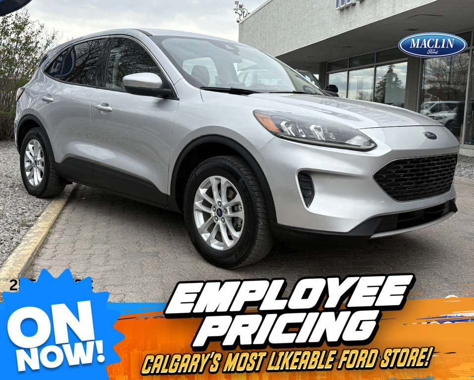 Silver 2020 Ford Escape SUV / Crossover All-Wheel Drive 8-Speed Automatic