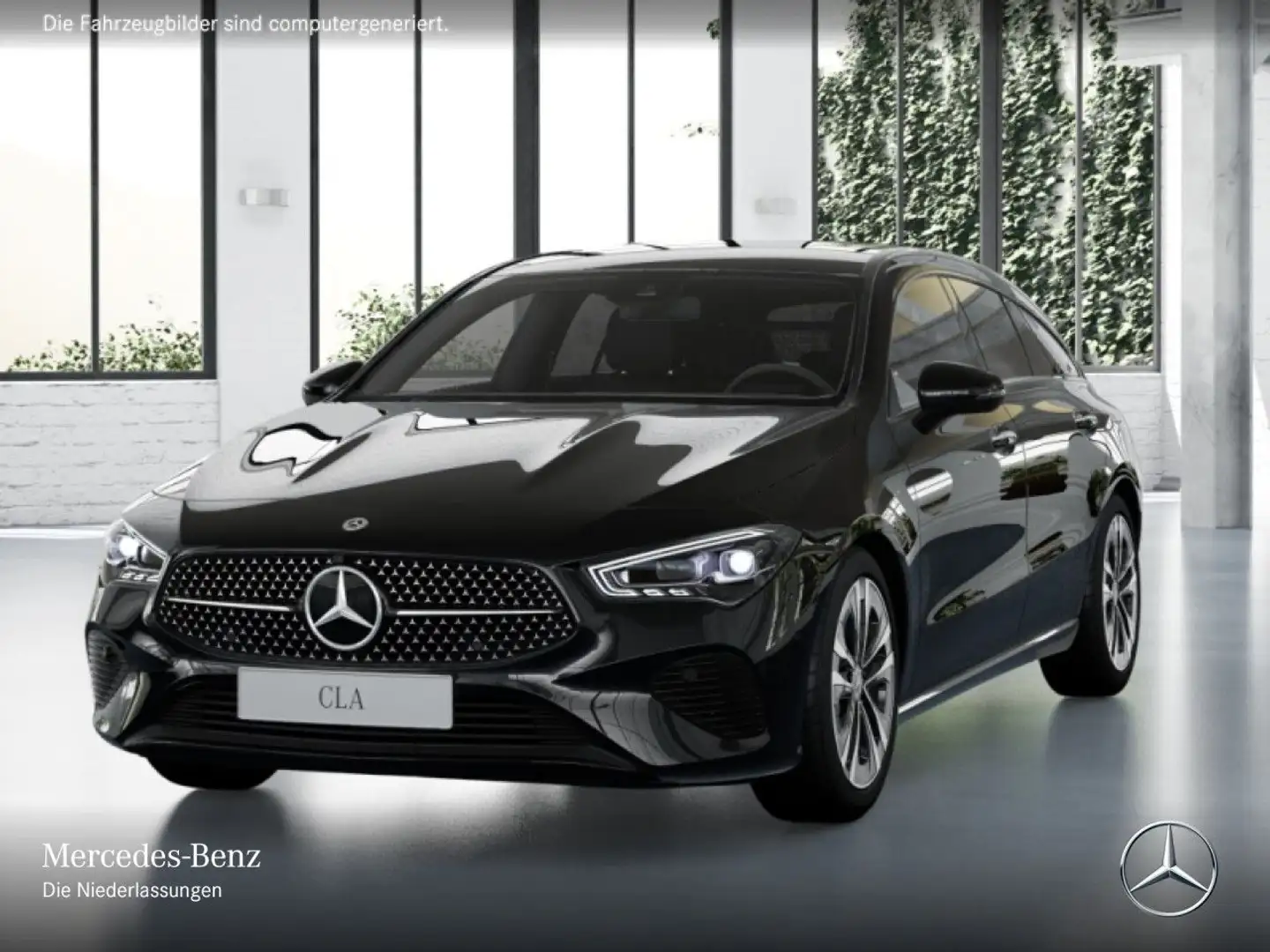 Mercedes-Benz CLA 180 PROGRESSIVE+NIGHT+360°+AHK+MULTIBEAM+TOTW Schwarz - 2