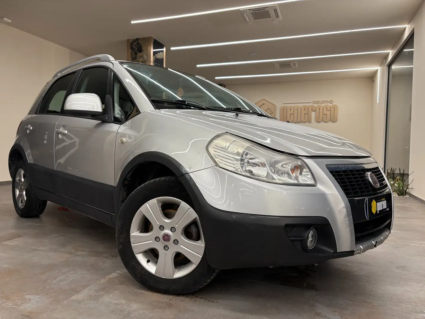 Fiat Sedici Sedici 1.9 mjt Dynamic 4x4 120cv Silber - 1