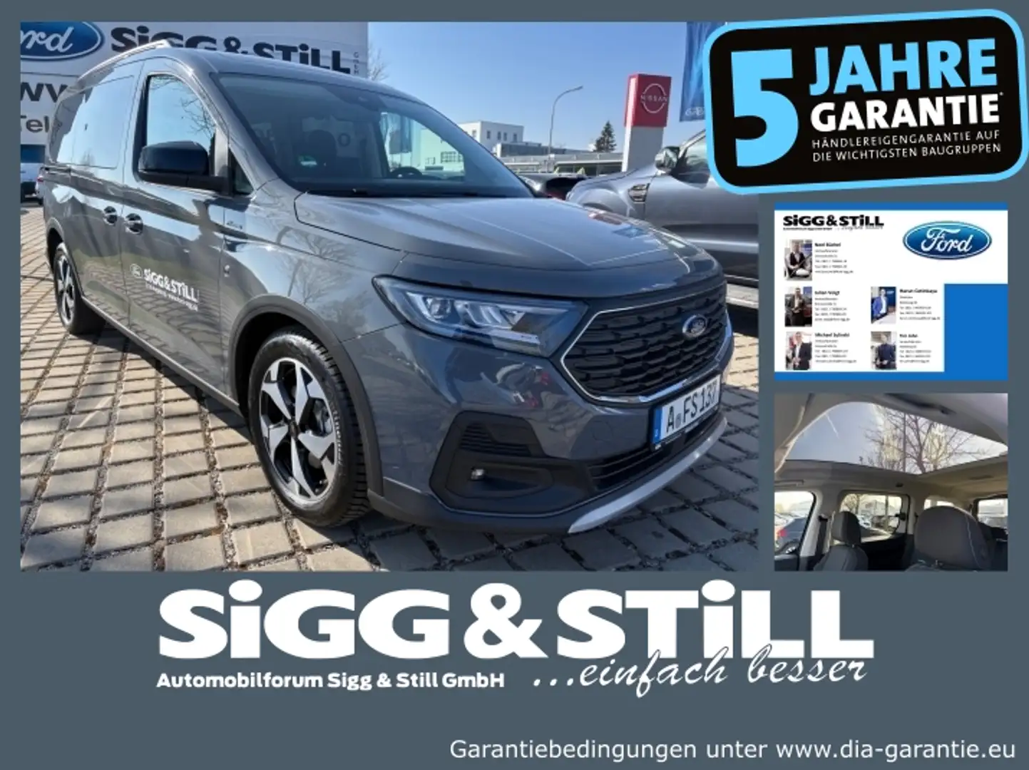Ford Grand Tourneo Connect Active PHEV 1.5 7-SITZE Grau - 1