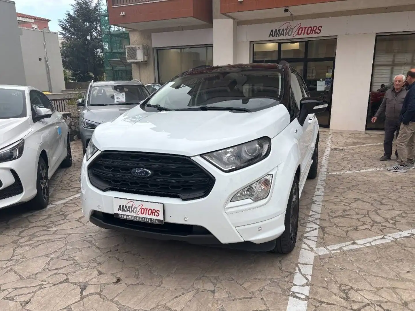 Ford EcoSport 1.5 ecoblue ST-Line Black Edition s&s 100cv my19 Bianco - 1