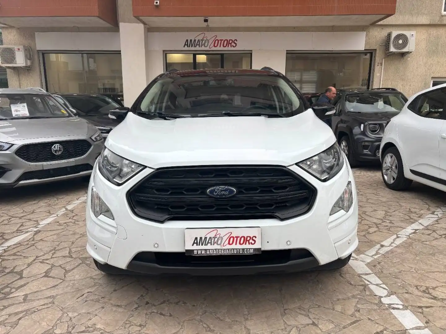 Ford EcoSport 1.5 ecoblue ST-Line Black Edition s&s 100cv my19 Bianco - 2