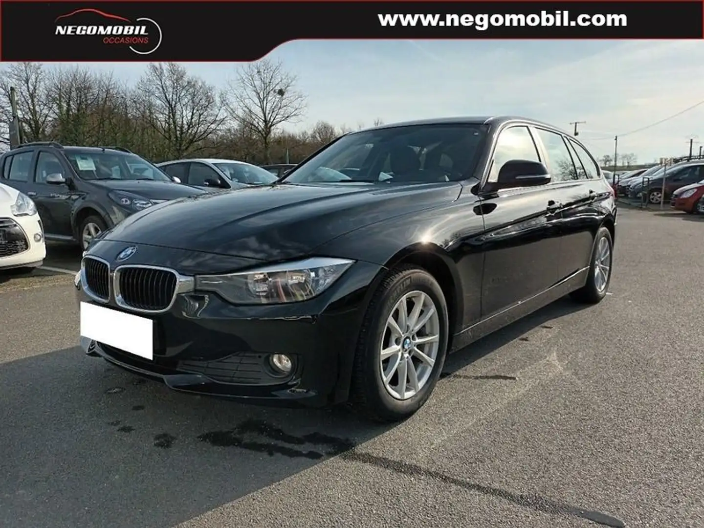 BMW 316 (F30) 316D 116CH BUSINESS Noir - 1