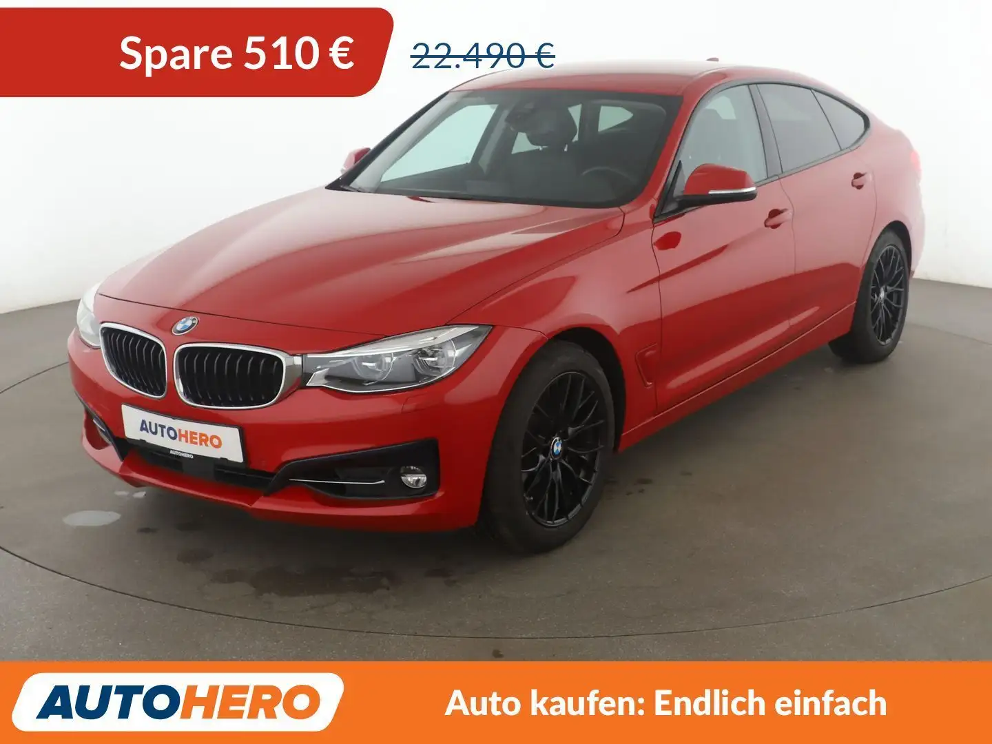 BMW 320 320i GT xDrive Sport Line Aut.*NAVI*HEAD-UP*LED* Red - 1