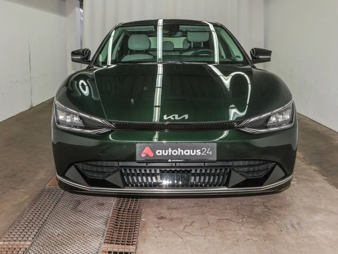Kia EV6 Elektro 77,4 kW LED|Navi|Kamera|ACC|Sitzhz Grün - 2