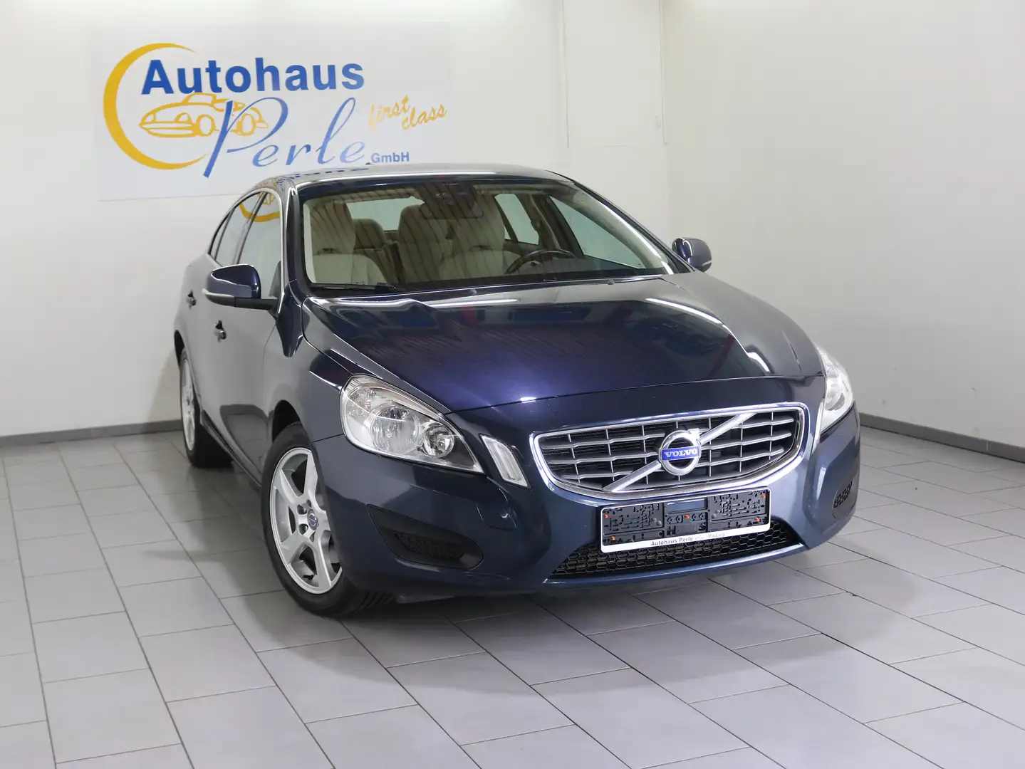 Volvo S60 MOMENTUM LIMOUSINE"NAVI"KLIMA"8XALU"SERV BEI VOLVO Bleu - 1