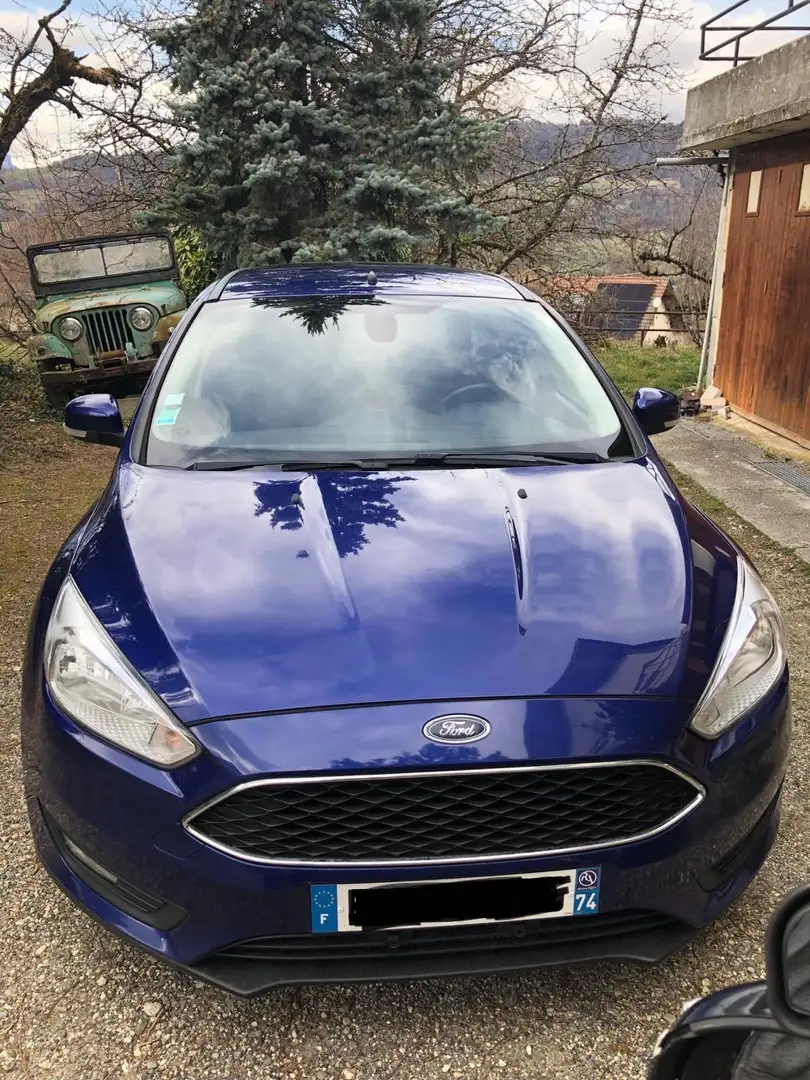 Ford Focus Focus SW 1.6 TDCi 115 S Bleu - 1