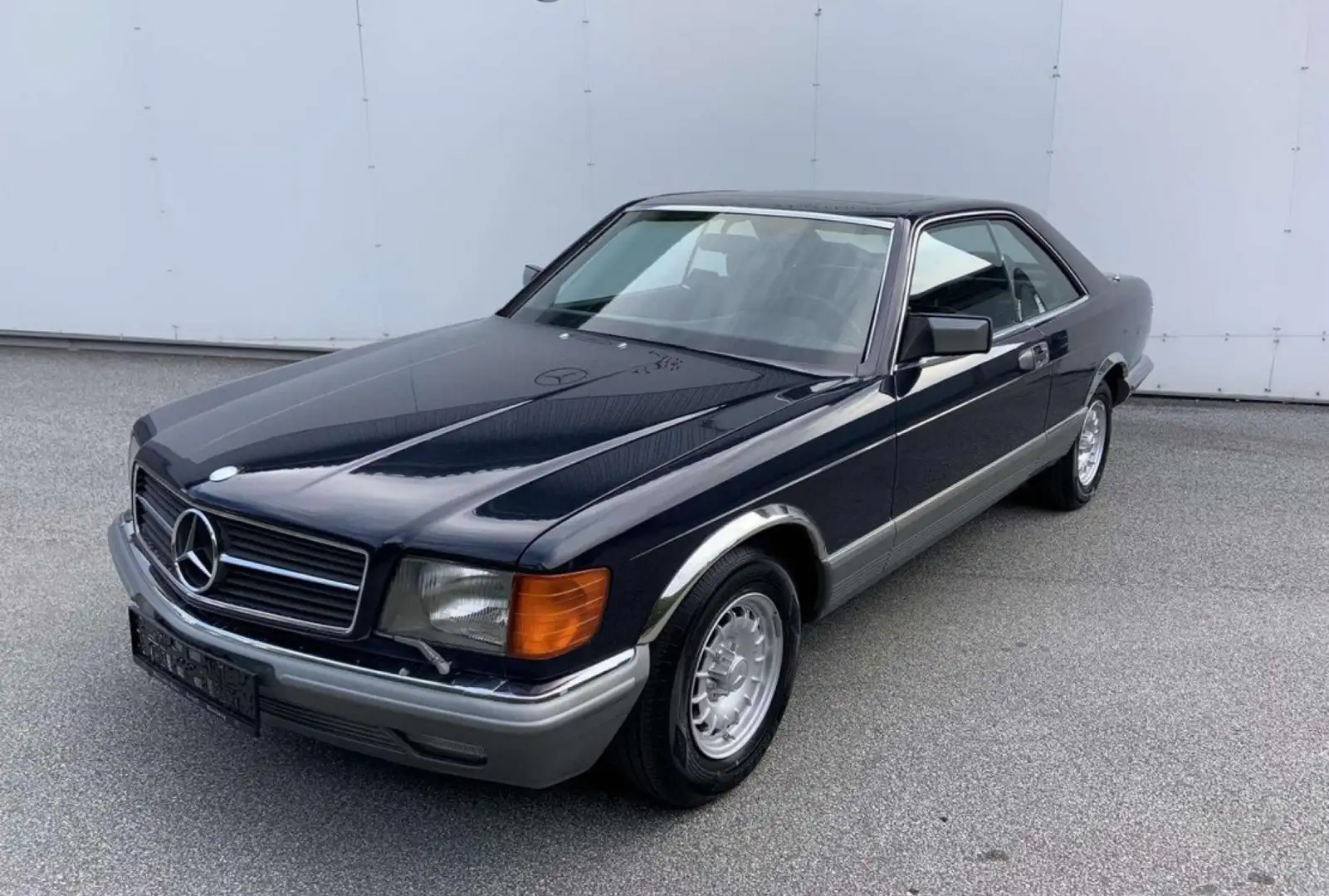 Mercedes-Benz 380 SEC Coupé Blau - 1