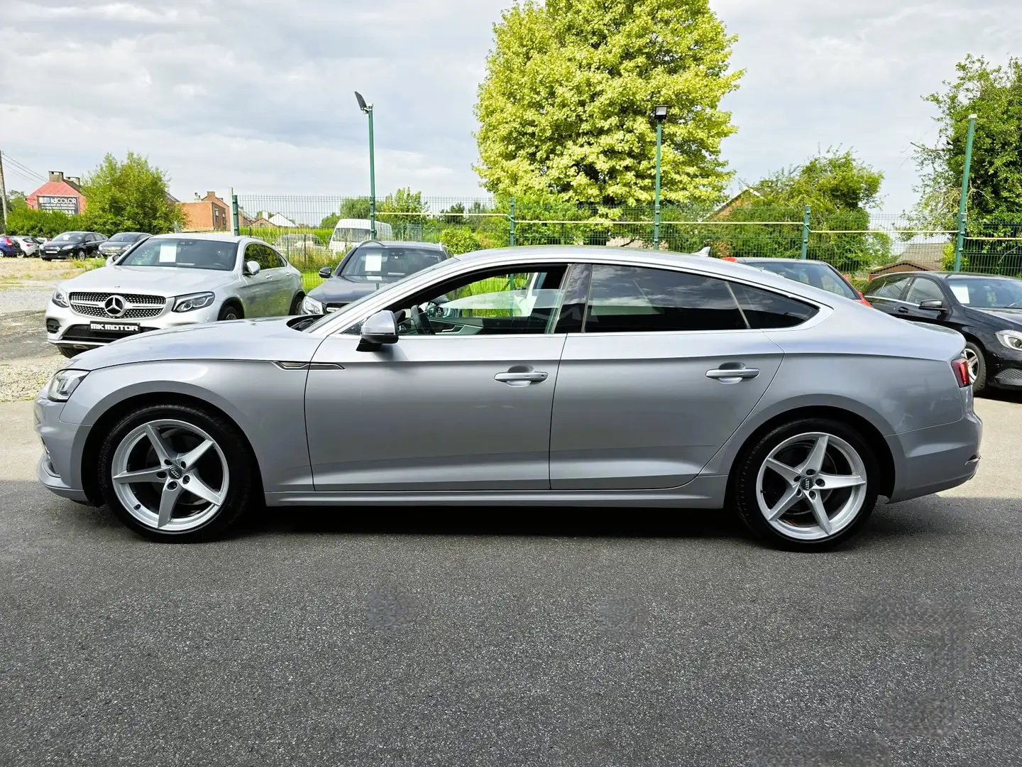 Audi A5 🟩2.O TDi 163CV PACK SPORT / S-TRONIC / GPS Zilver - 2