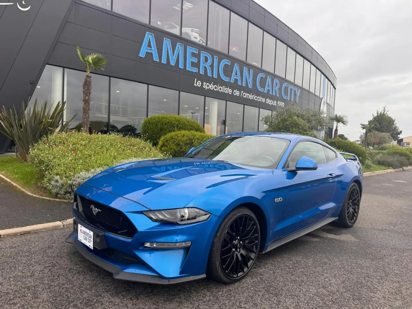 Ford Mustang GT FASTBACK 5.0L V8 450ch Bleu - 1