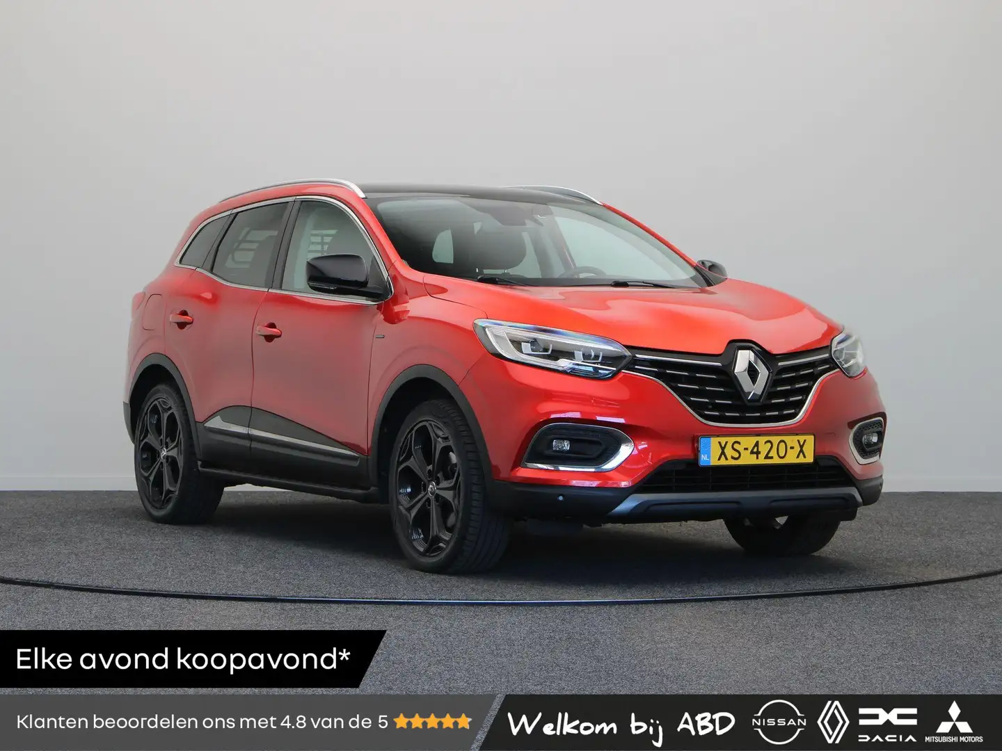Renault Kadjar 1.3 TCe Black Edition | Trekhaak | Leder | Full LE Rood - 1
