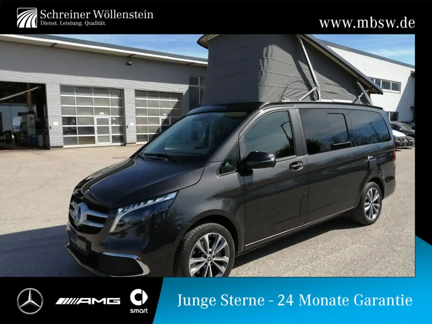 Mercedes-Benz V 300 d Marco Polo 4M *MBUX*Navi*360°*Distronic* Grau - 1