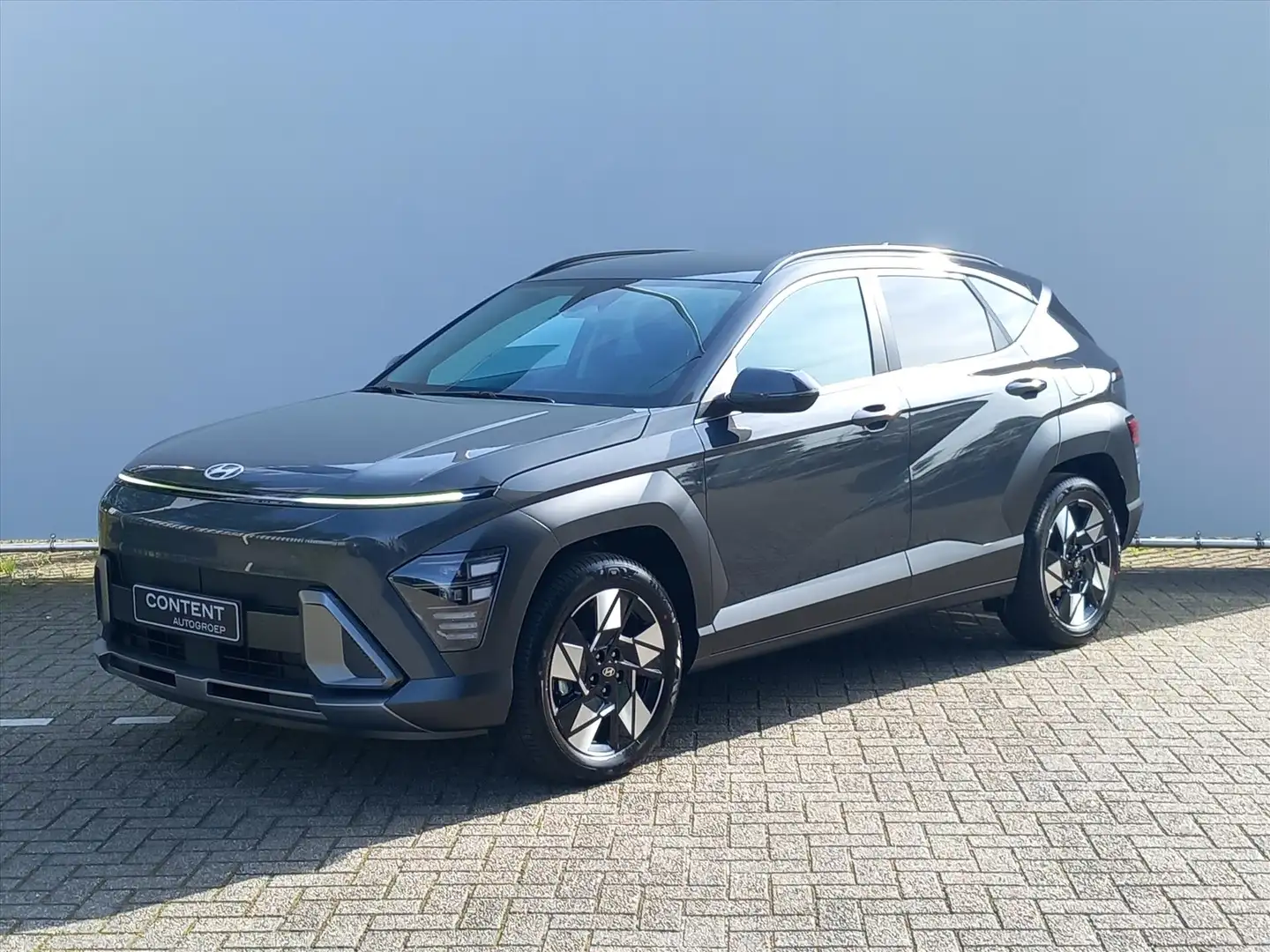 Hyundai KONA New 1.6 GDI HEV 141pk DCT Comfort Smart Grijs - 1
