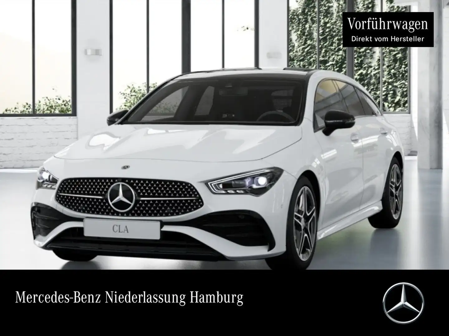 Mercedes-Benz CLA 180 AMG+NIGHT+PANO+360°+MULTIBEAM+STHZG+TOTW Weiß - 1